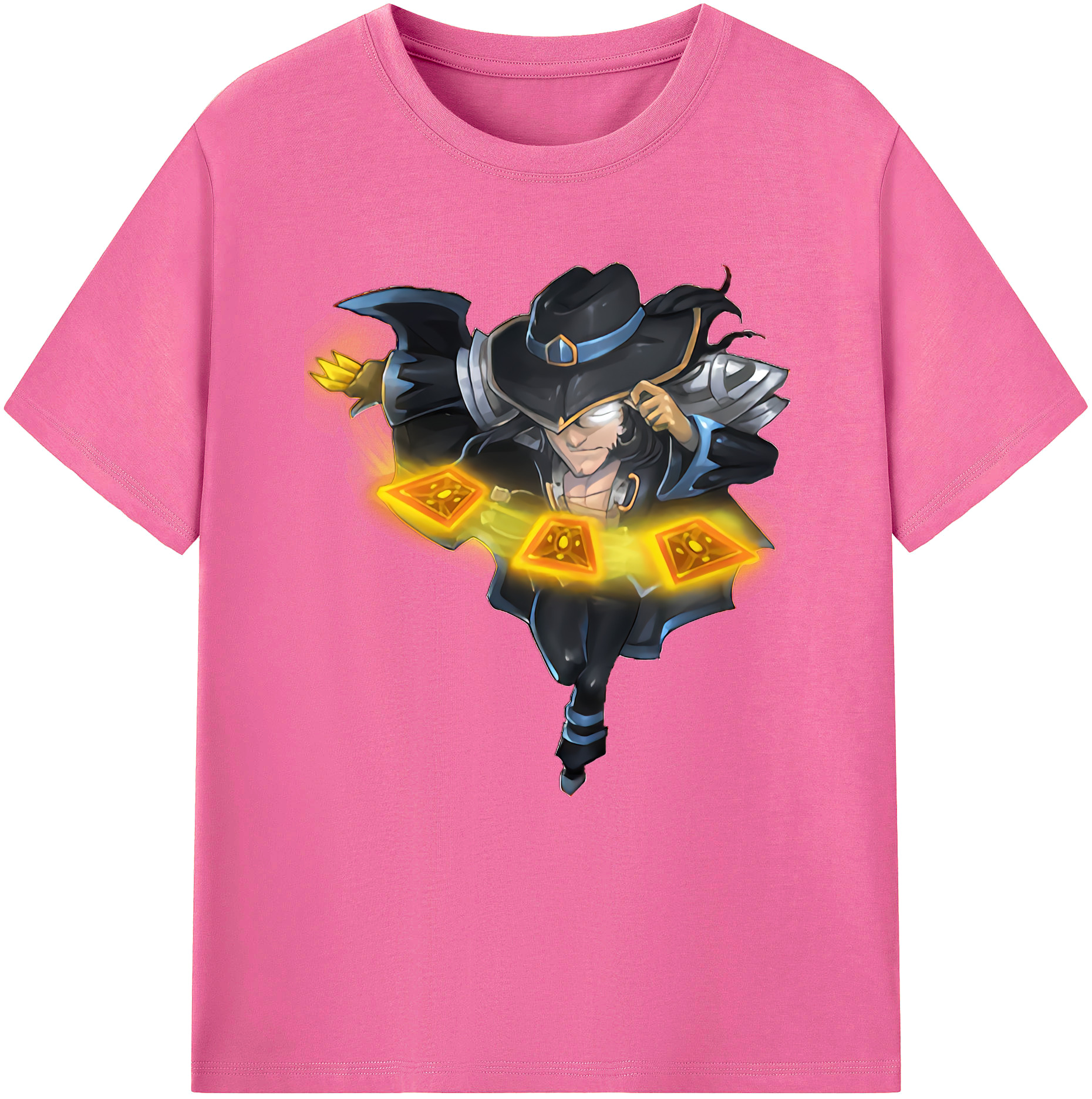 （画像用） リーグ・オブ・レジェンド League of Legends LOL レディースカジュアルプリントTシャツ（綿100％）